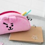 Pink cooky Plush Pencil Case