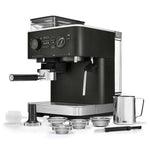 KitchenAid Semi-Automatic Espresso Machine with Burr Grinder - Cast Iron Black
