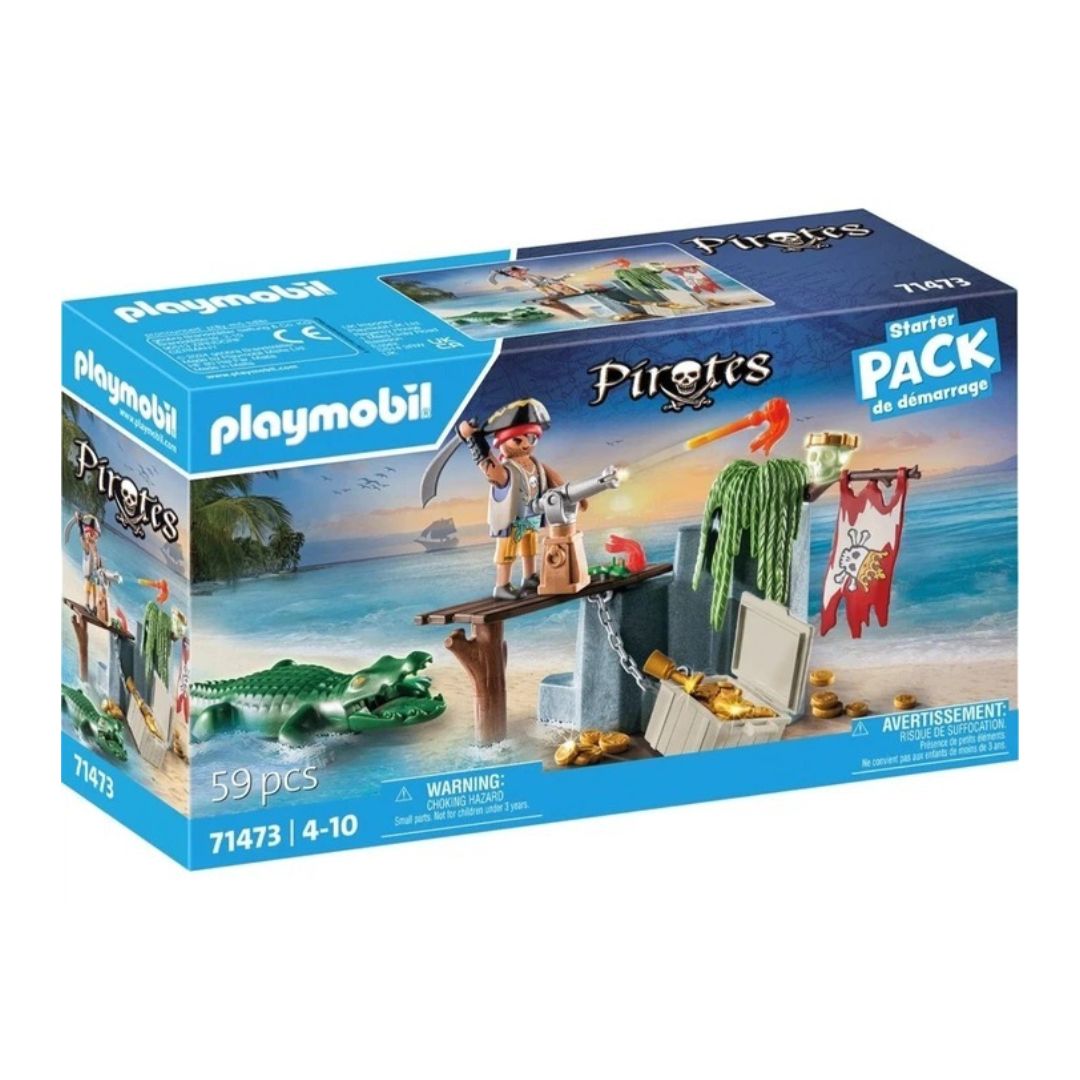 Playmobil Pirates With Alligator