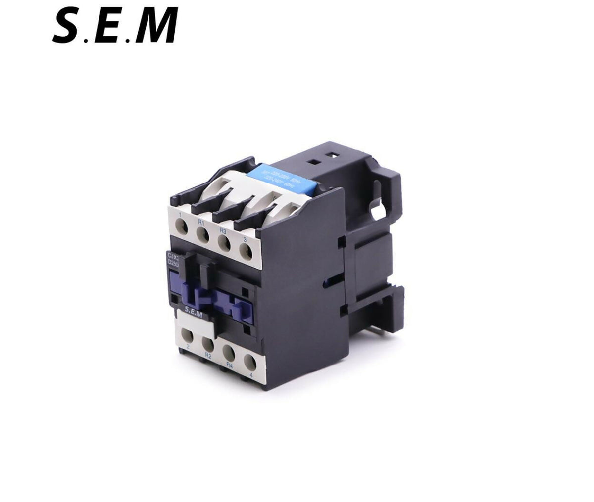 Contactor | 2 Phase | 2NO & 2NC | 25A | SEM