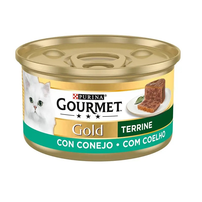 Purina Gourmet Gold Terrine With Rabbit Adult Cat Wet Food 85G