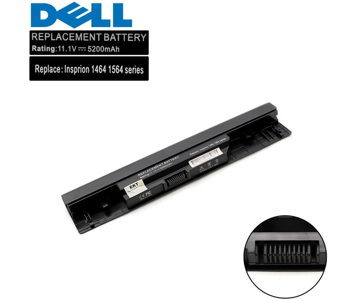 Laptop Battery | 11.1V 4.2Ah | Compatible With Dell JKVC5