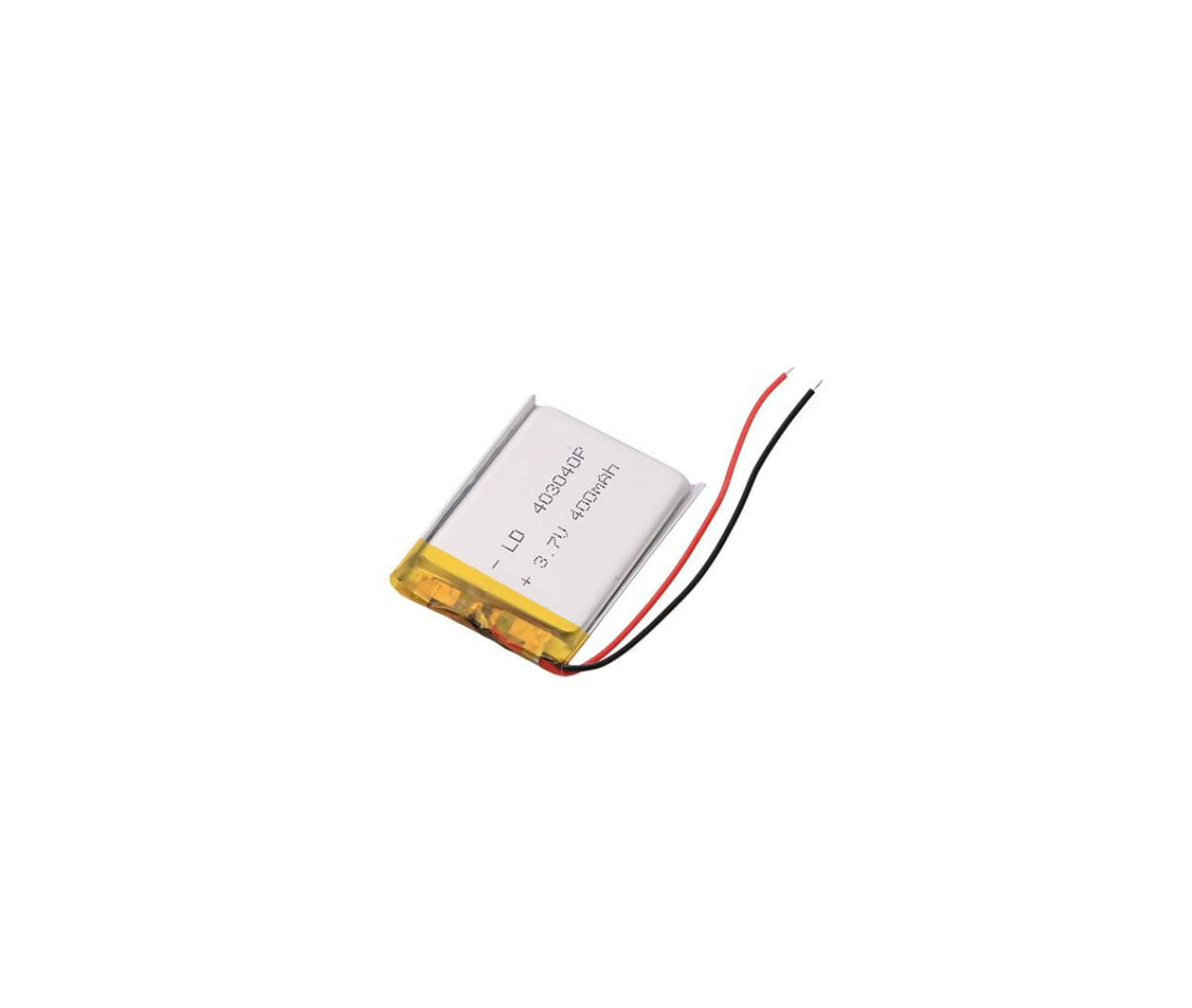 Lithium-Polymer Battery | LIPO | 42x30x4mm | 3.7V 0.40Ah