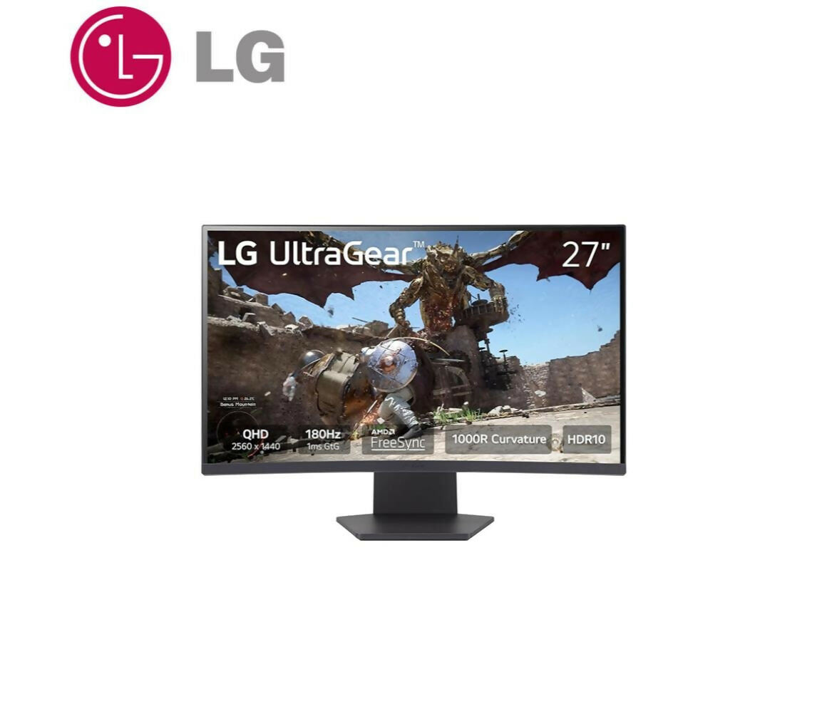 LED Screen QHD | 27 Inch | 180Hz | Curved | LG