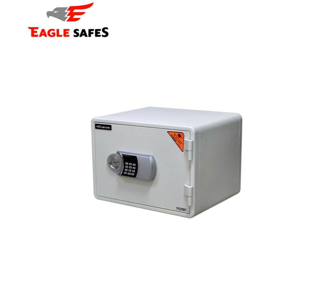 Safe Box | Electronic key | Fire Resist | 356x476x388mm | 45Kg | White