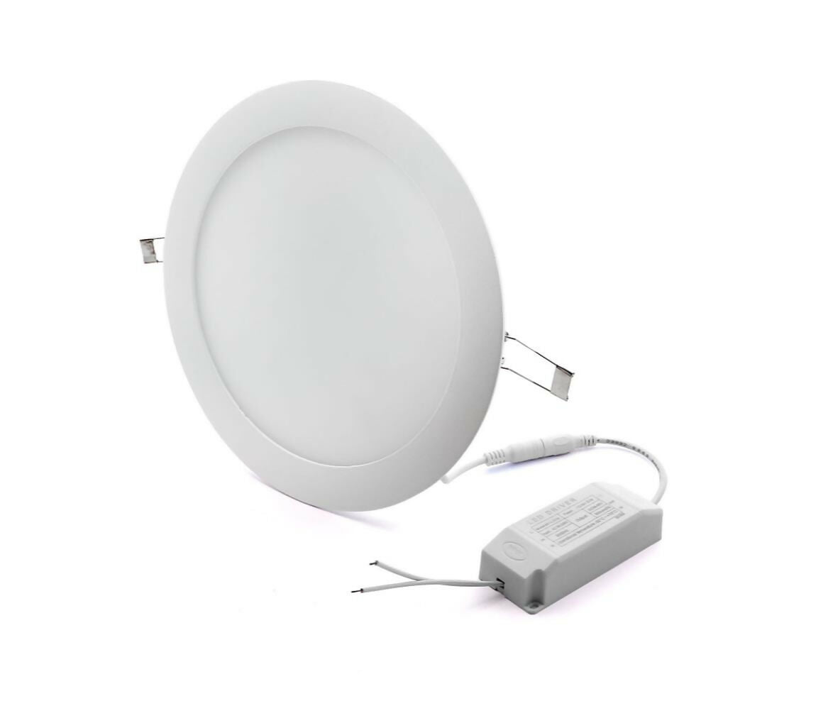 LED Panel | Round | 220V AC 19W | 220mm | Warm White