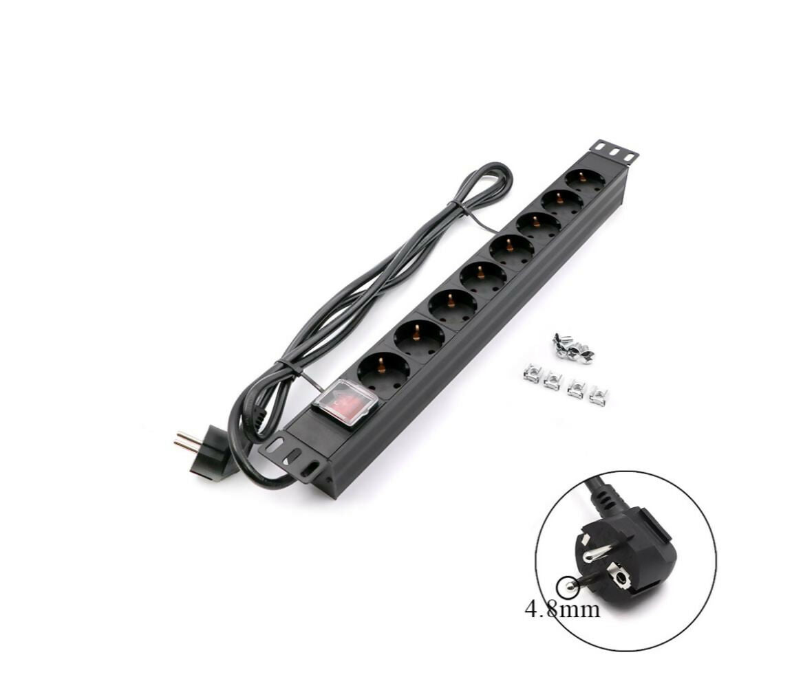 Network Cabinet | PDU | 8 Plug