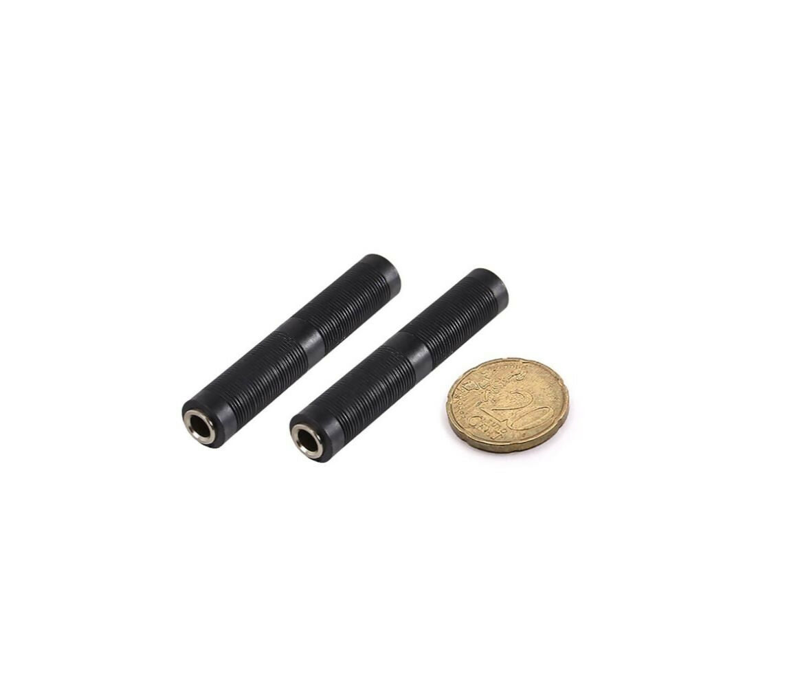 Audio Adapter | Jack Mono | Female 6.3mm - Female | Plastic