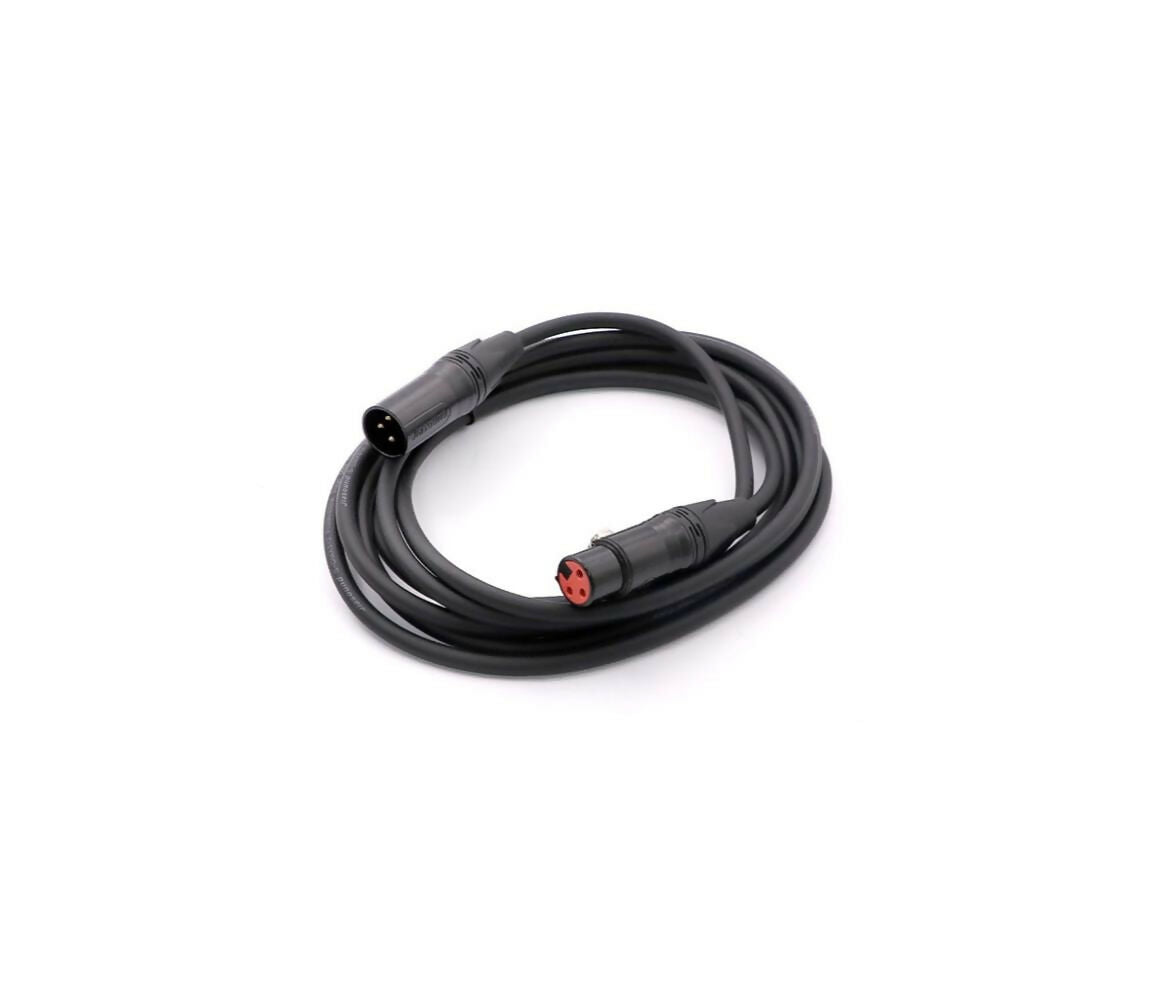 Audio Cable | XLR 3-Pin | Male - Female | Digital | 3M | JIA