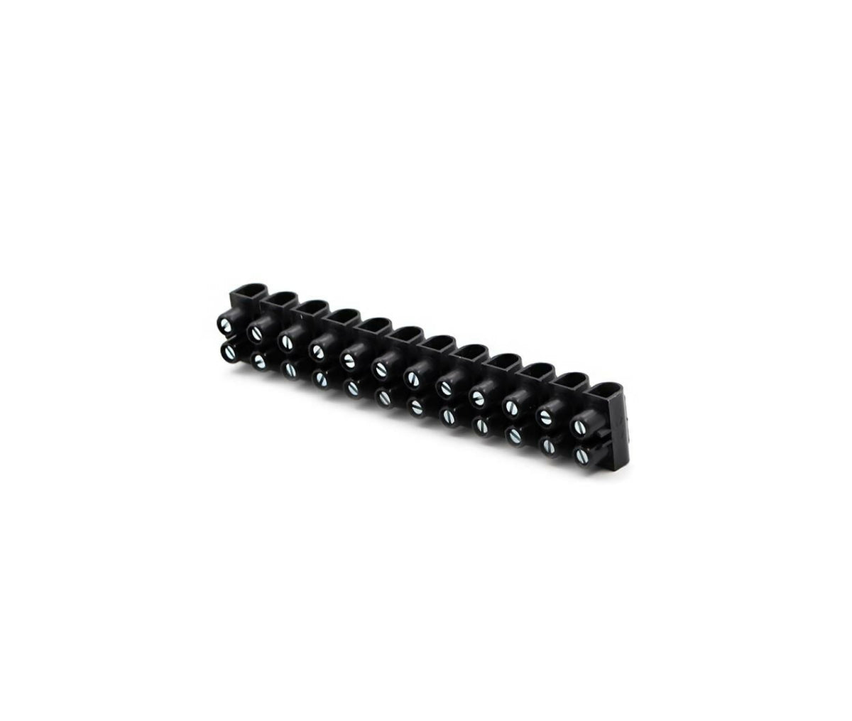 Terminal Block | Barrier | 10mm | 12-Way | Black | Legrand