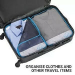 Go Travel Twin Packing Cubes (Blue)