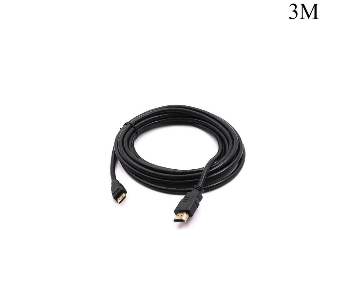 Audio Video Cable | Mini HDMI - HDMI | Male - Male | 3M