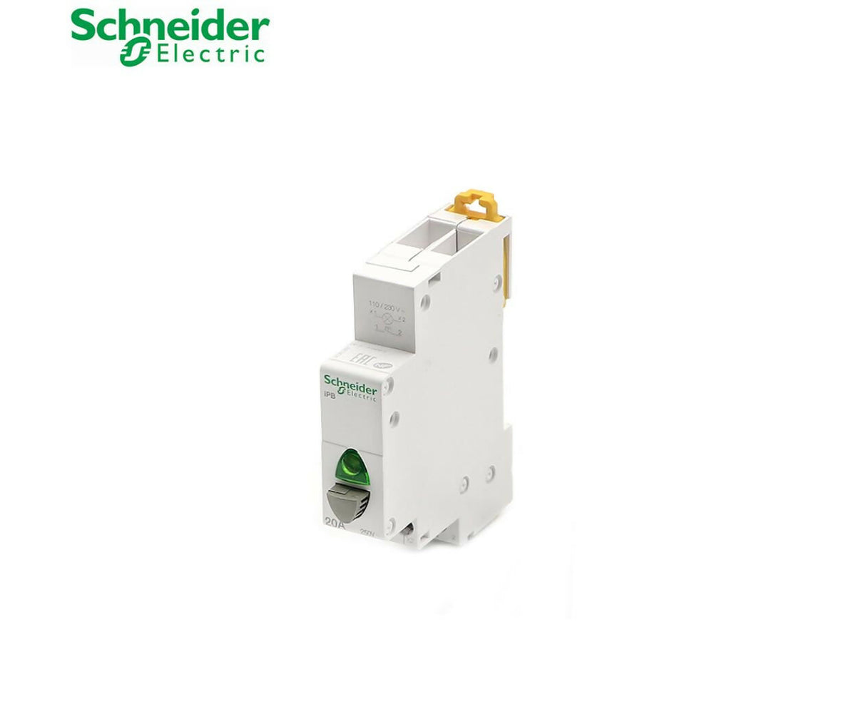 LED Indicator | 220V | Din Rail | Green | Switch | Schneider | 2U