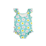 Zoocchini - Baby Ruffled Swimsuit - Daisy