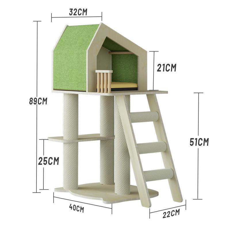 Riddle Tree House Plywood Column