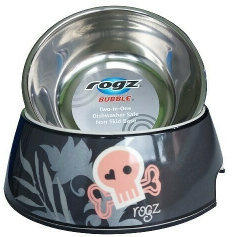 Rogz Dog Bowl Coral Island 2 in 1 Medium 175x62 mm