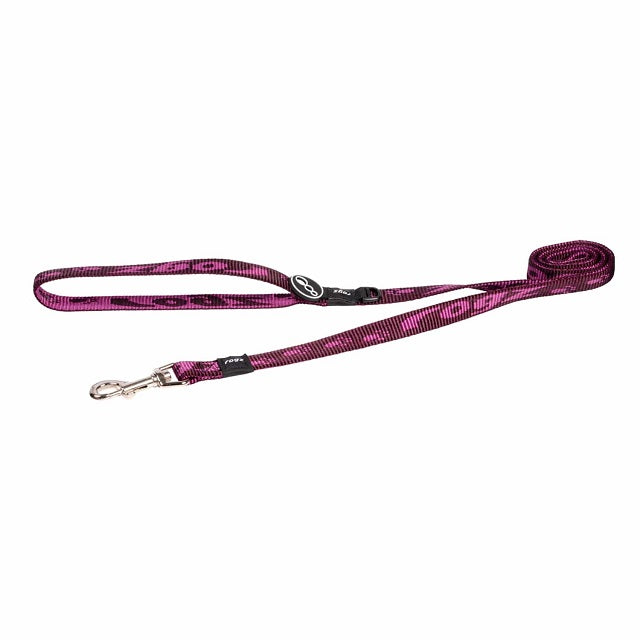 Rogz Dog Lead HL25 L 1.4m Purple