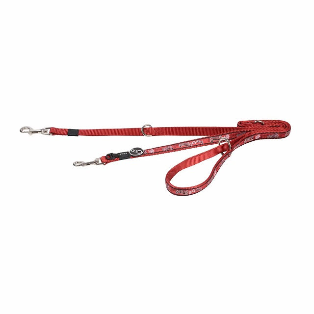 Rogz Lead Multi Purposed HLM12 M 1.8m red