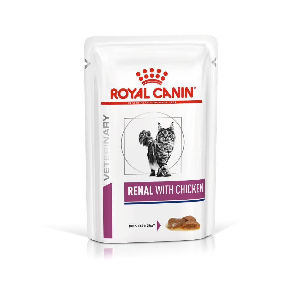 Royal Canin Cat Renal Wet With Chicken 12x85g