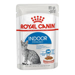 Royal Canin Indoor Sterilised Cat Wet Food in gravy 12x85g