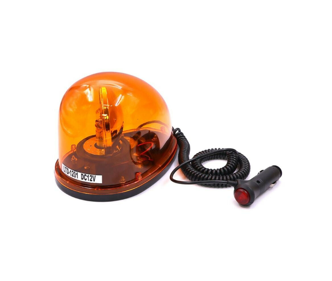Car Exterior Lighting | Magnetic Mounted Warning Light | 25W | Orange