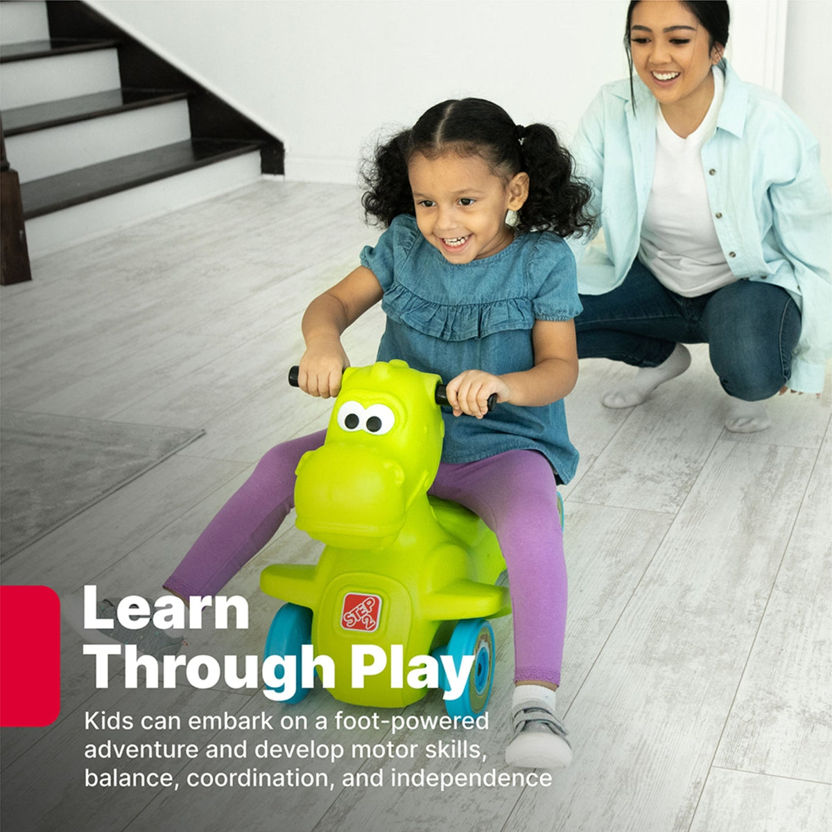 Step2 Dino Dash Foot-to-Floor Ride On