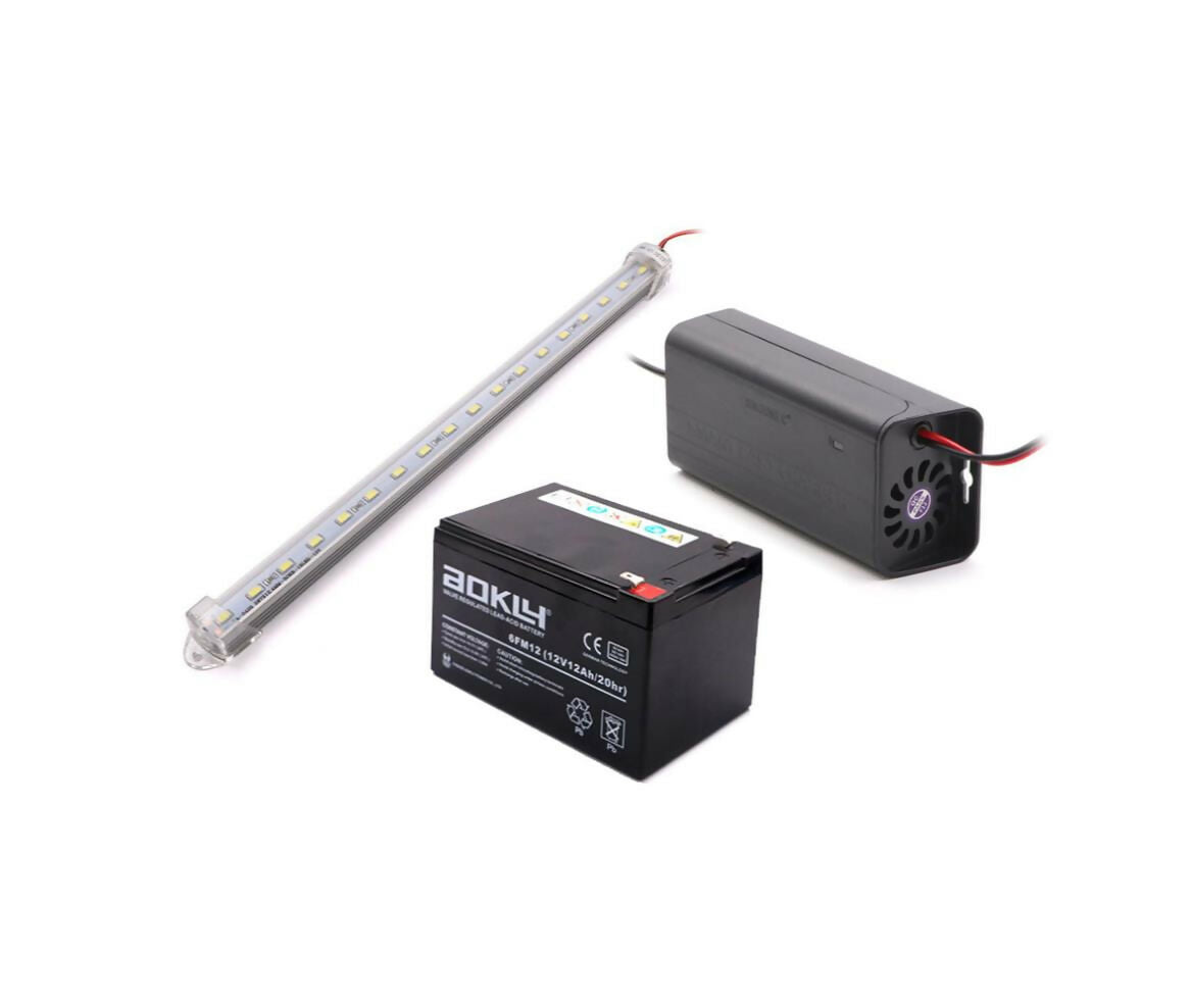 LED Strip + Battery + Charger Bundle