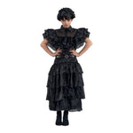 SIDJ Wednesday Addams Black Prom Dress 152 cm