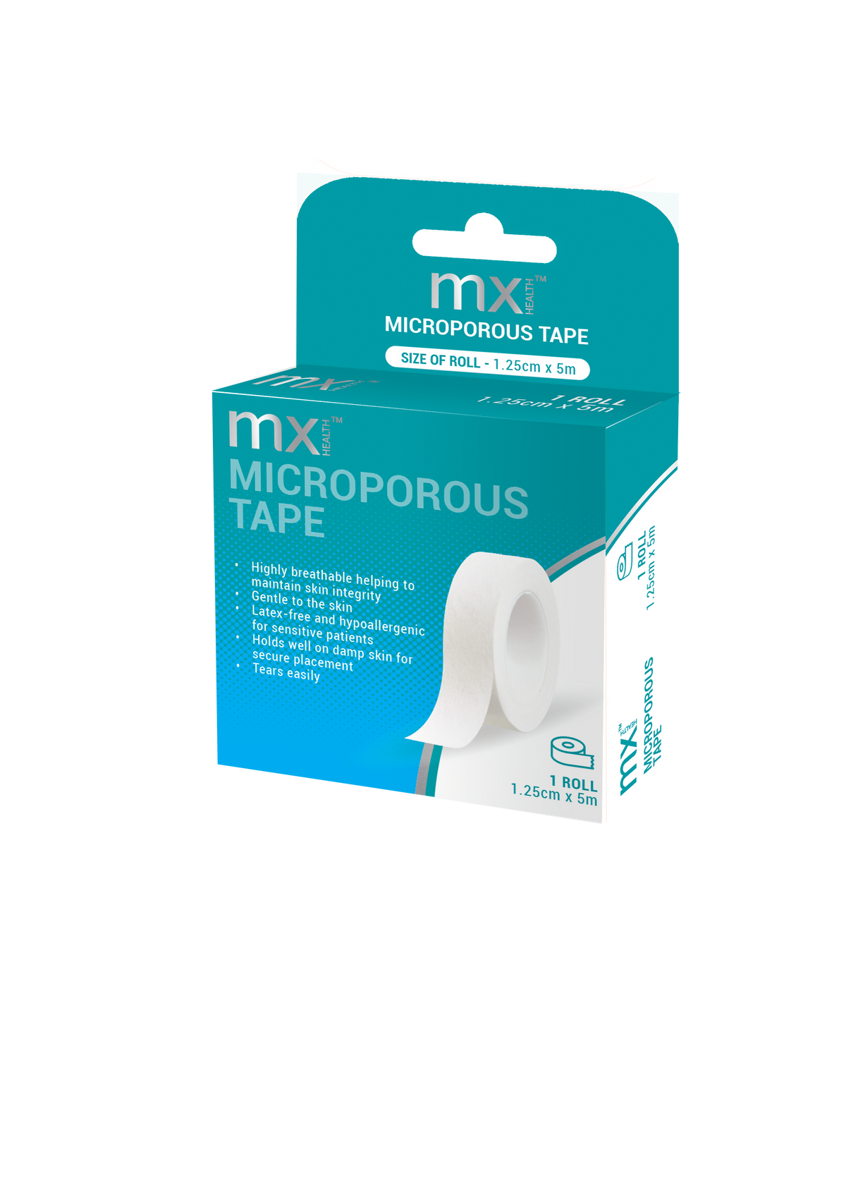 Mx Health Microporous Tape 2.5Cm X 5M