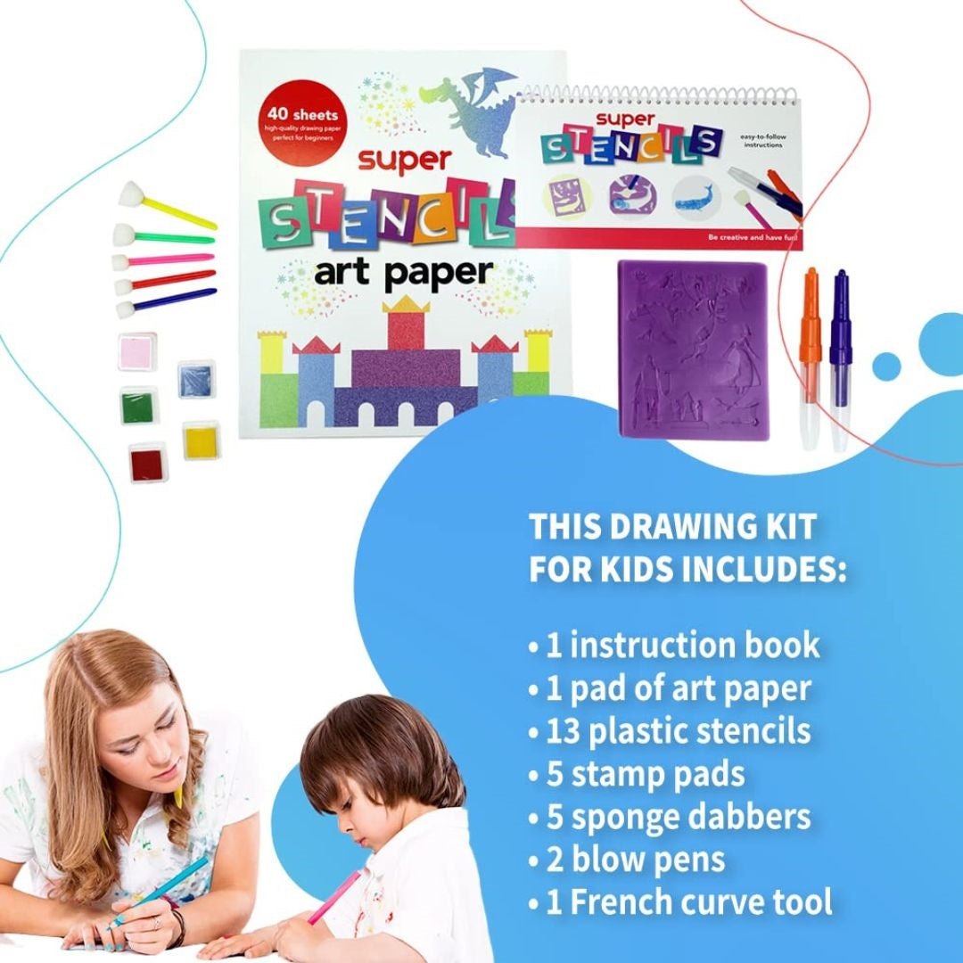 SpiceBox Drawing Stencils Kit