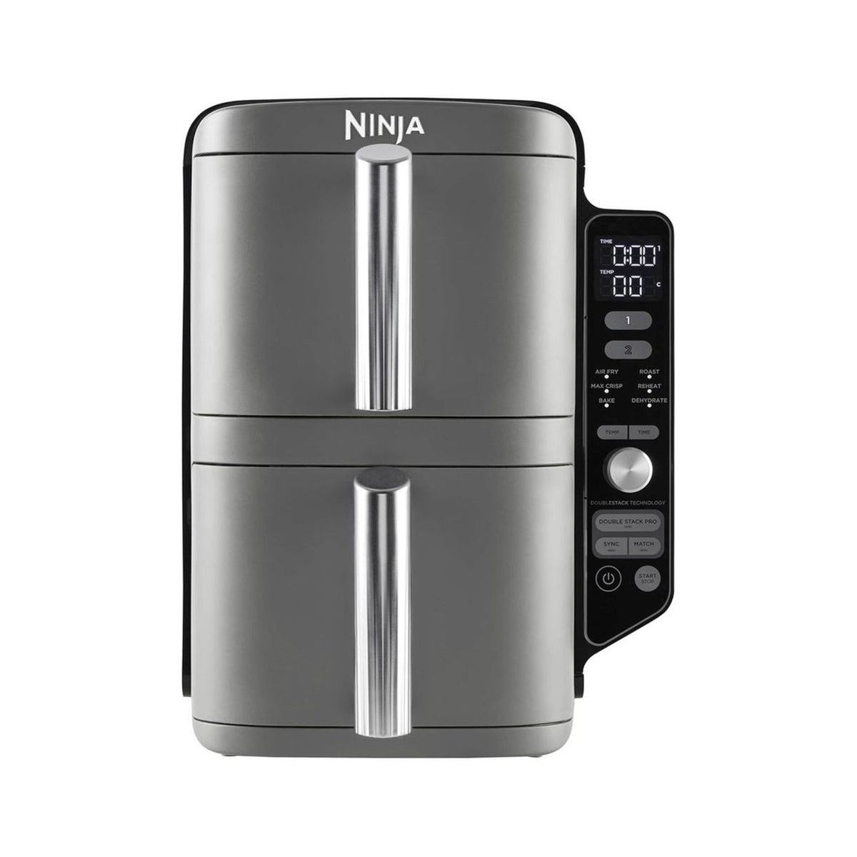 Ninja Double Stack XL Air Fryer, 2 Drawers and 2 Racks, 9.5L