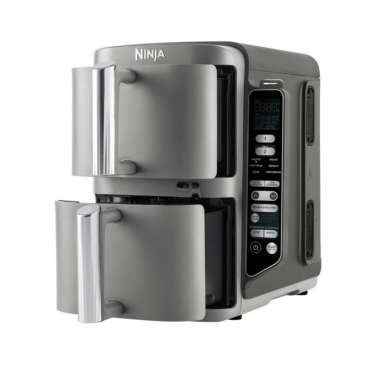 Ninja Double Stack XL 2-Level Air Fryer with 2470W