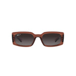 Oversized polarized rectangle sunglasses