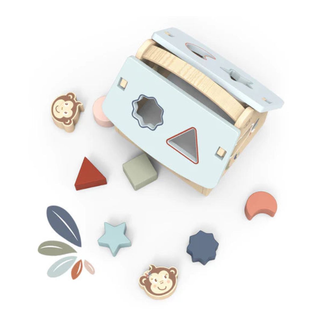 Speedy Monkey House Shape Sorter