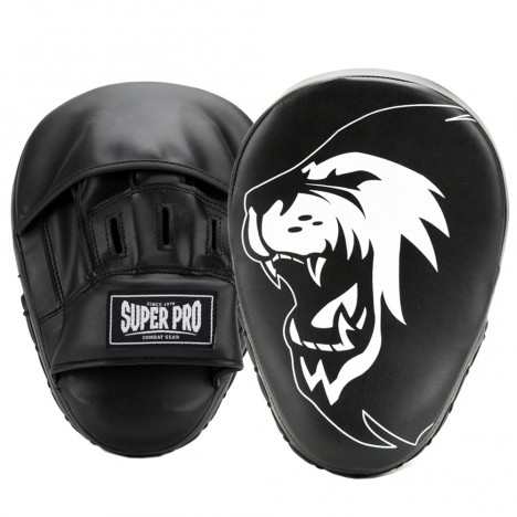 SUPER PRO COMBAT GEAR PU CURVED PUNCH MITTS