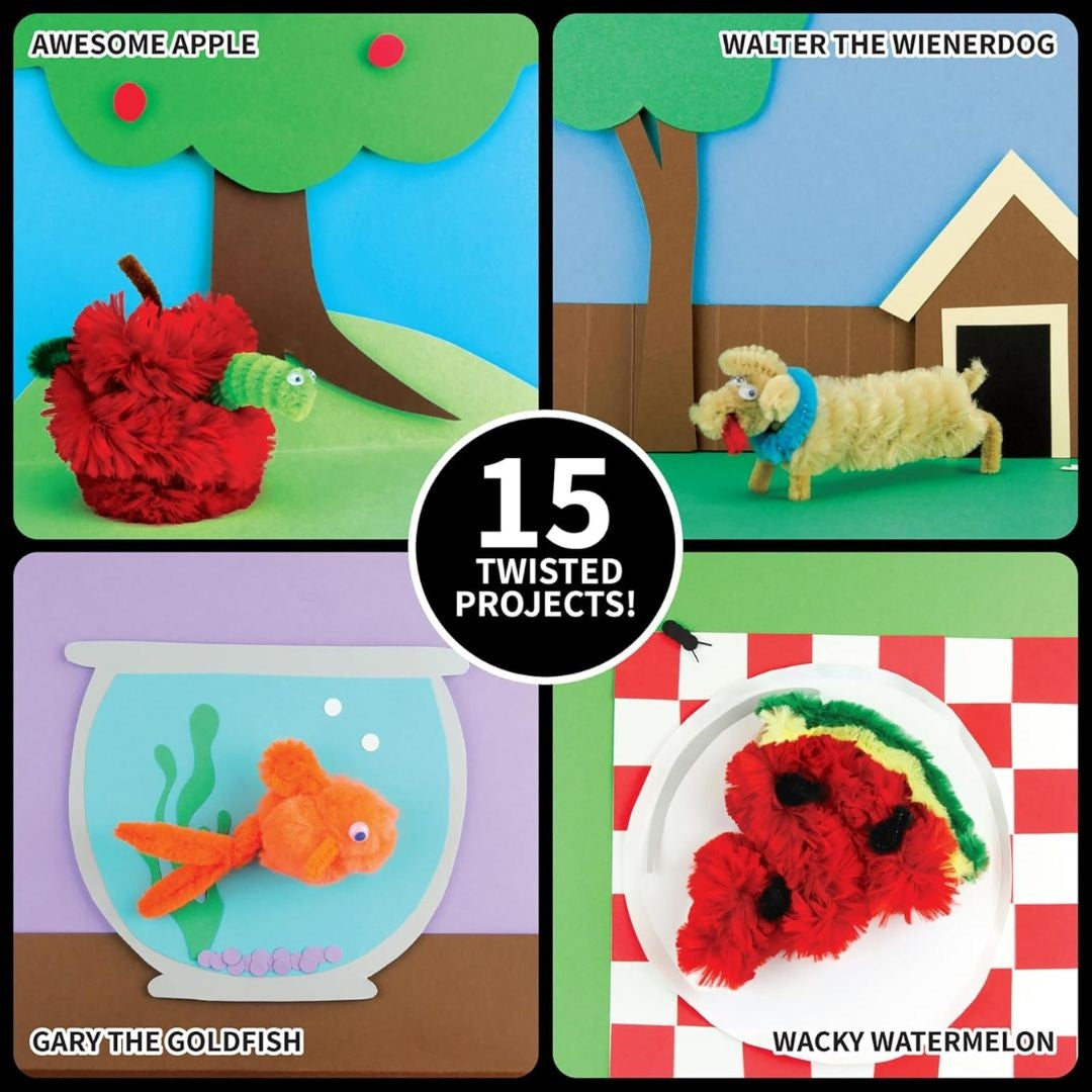 SpiceBox Jumbo Pipe Cleaner Craft Kit