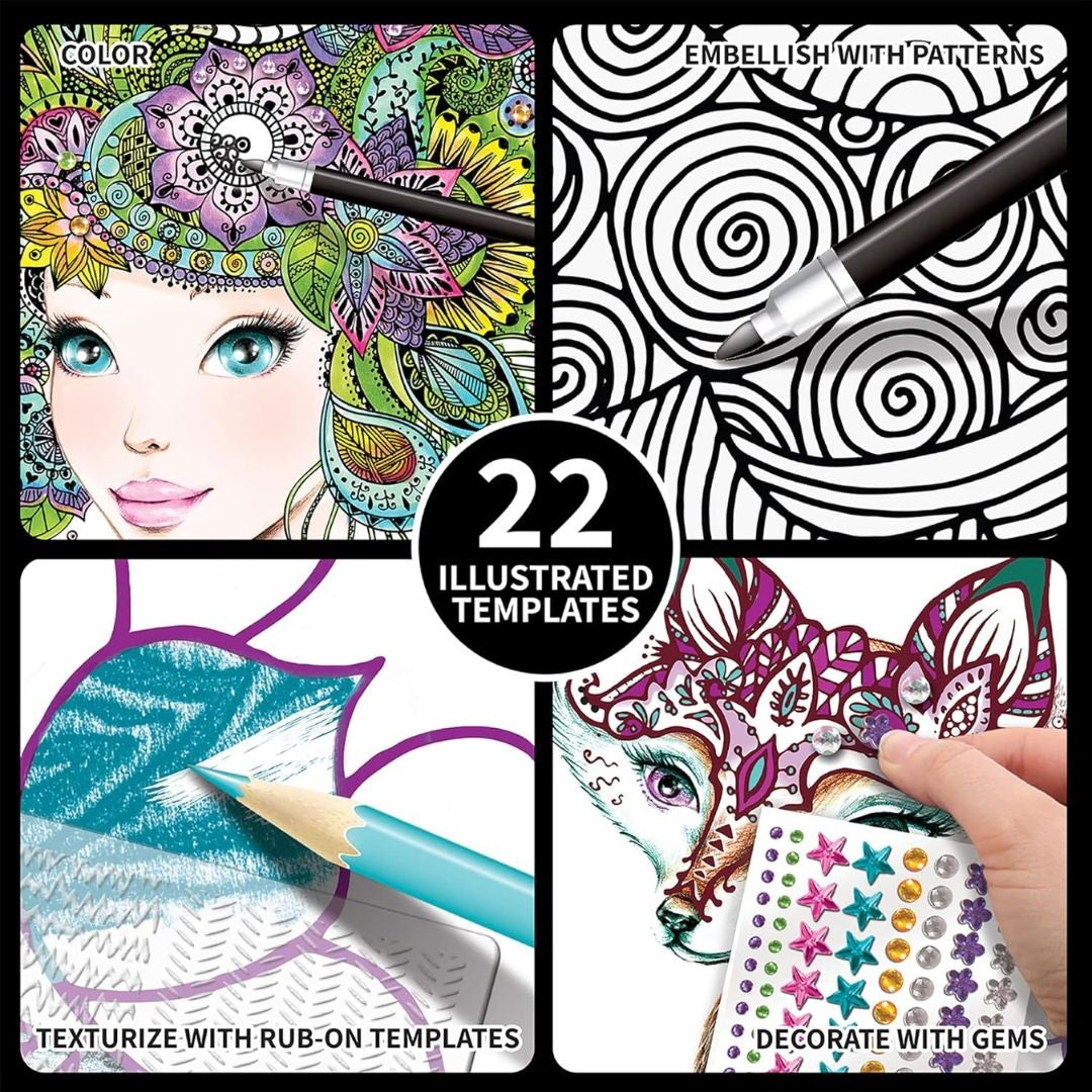SpiceBox Cool Swirl Art Kit
