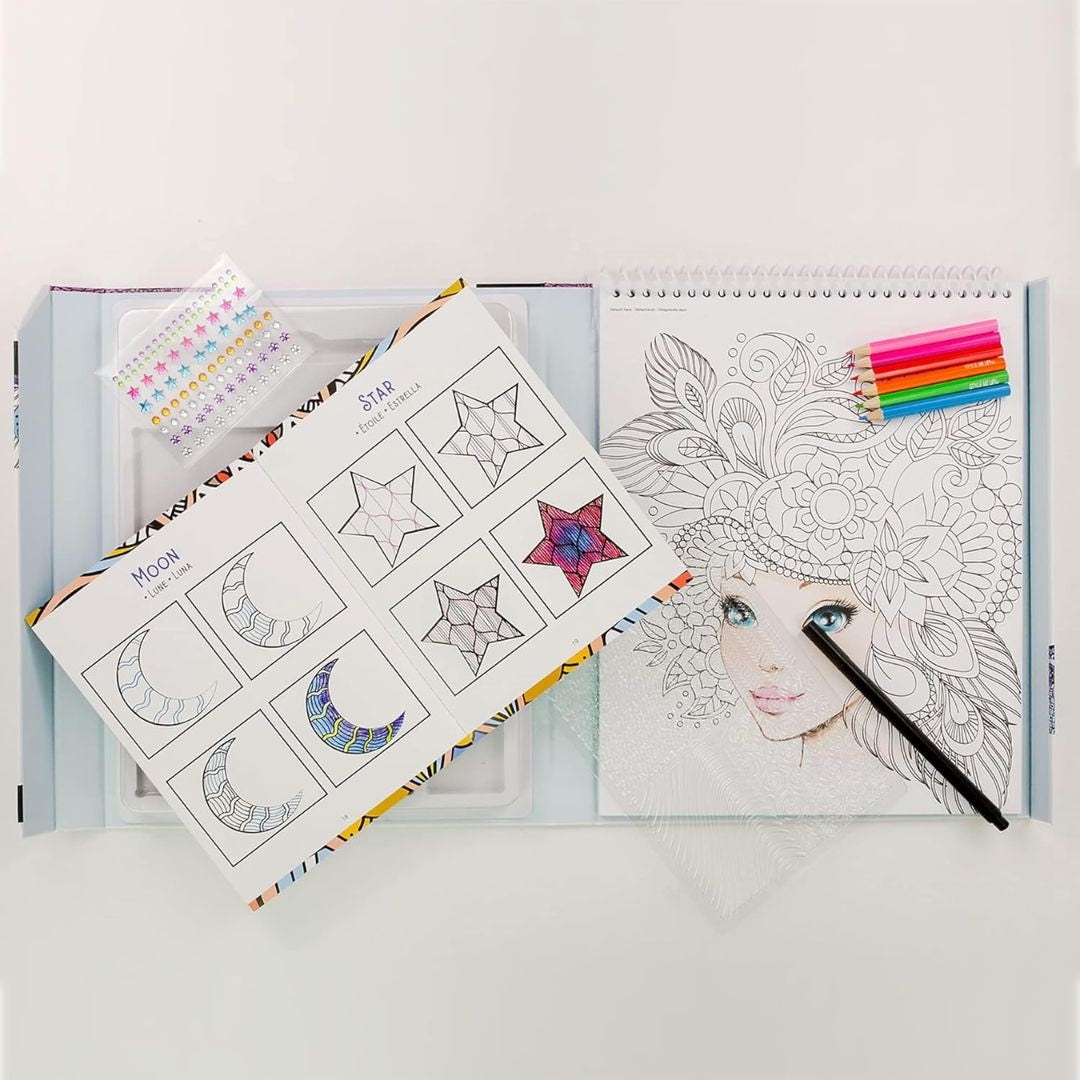 SpiceBox Cool Swirl Art Kit