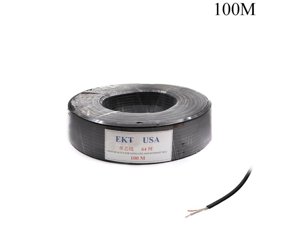 Audio Cable | Microphone Mono 4.5mm | 1x20Wire | Black | 100M