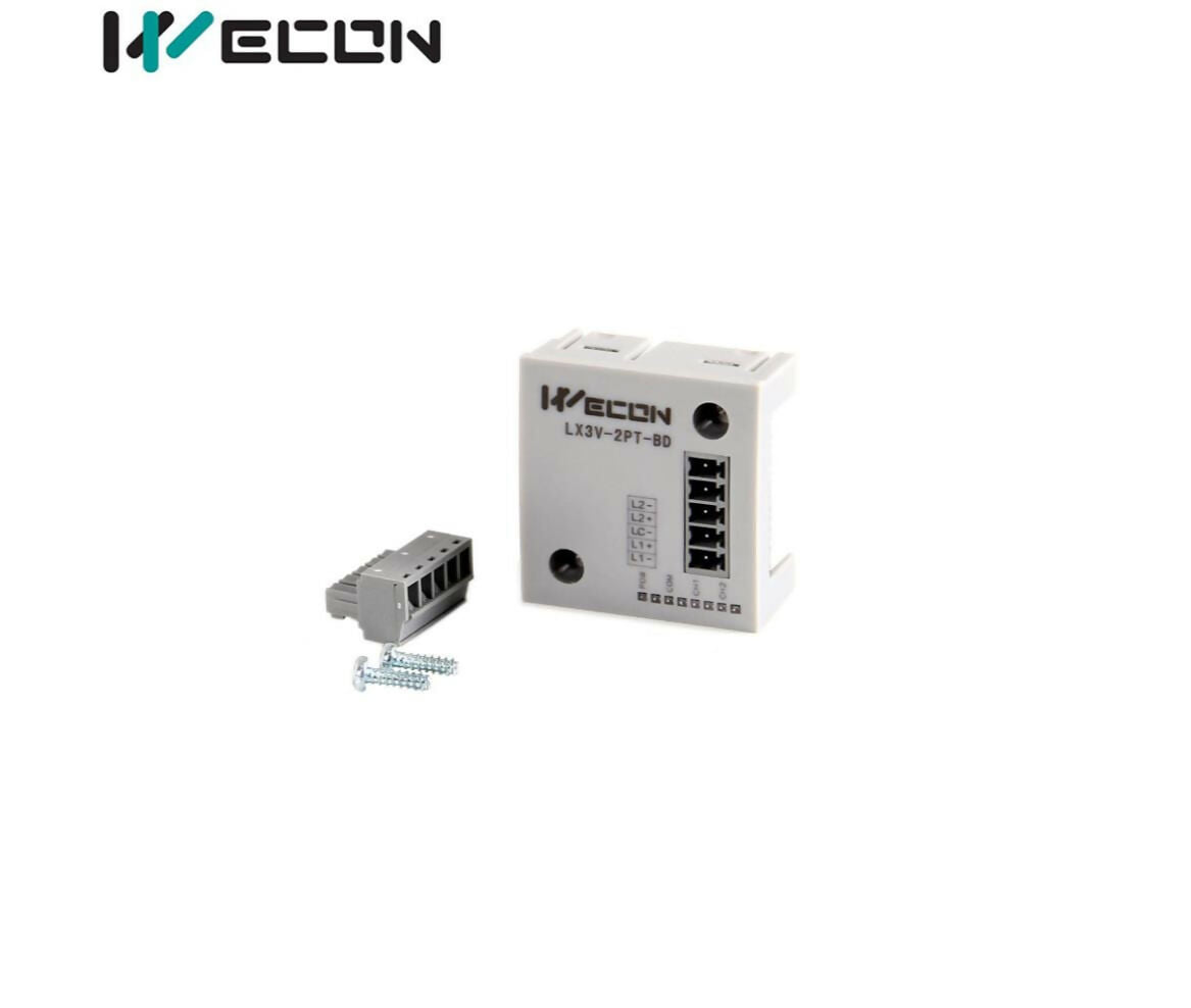 PLC | Extension | 2x RTD | LX3V-2PT-BD | Wecon