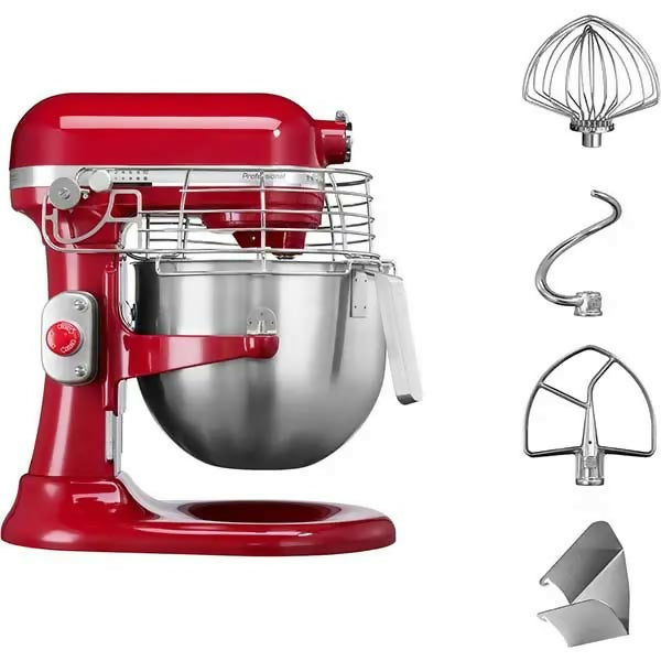 KitchenAid 6.9 L Professional Bowl-Lift Stand Mixer - Empire Red