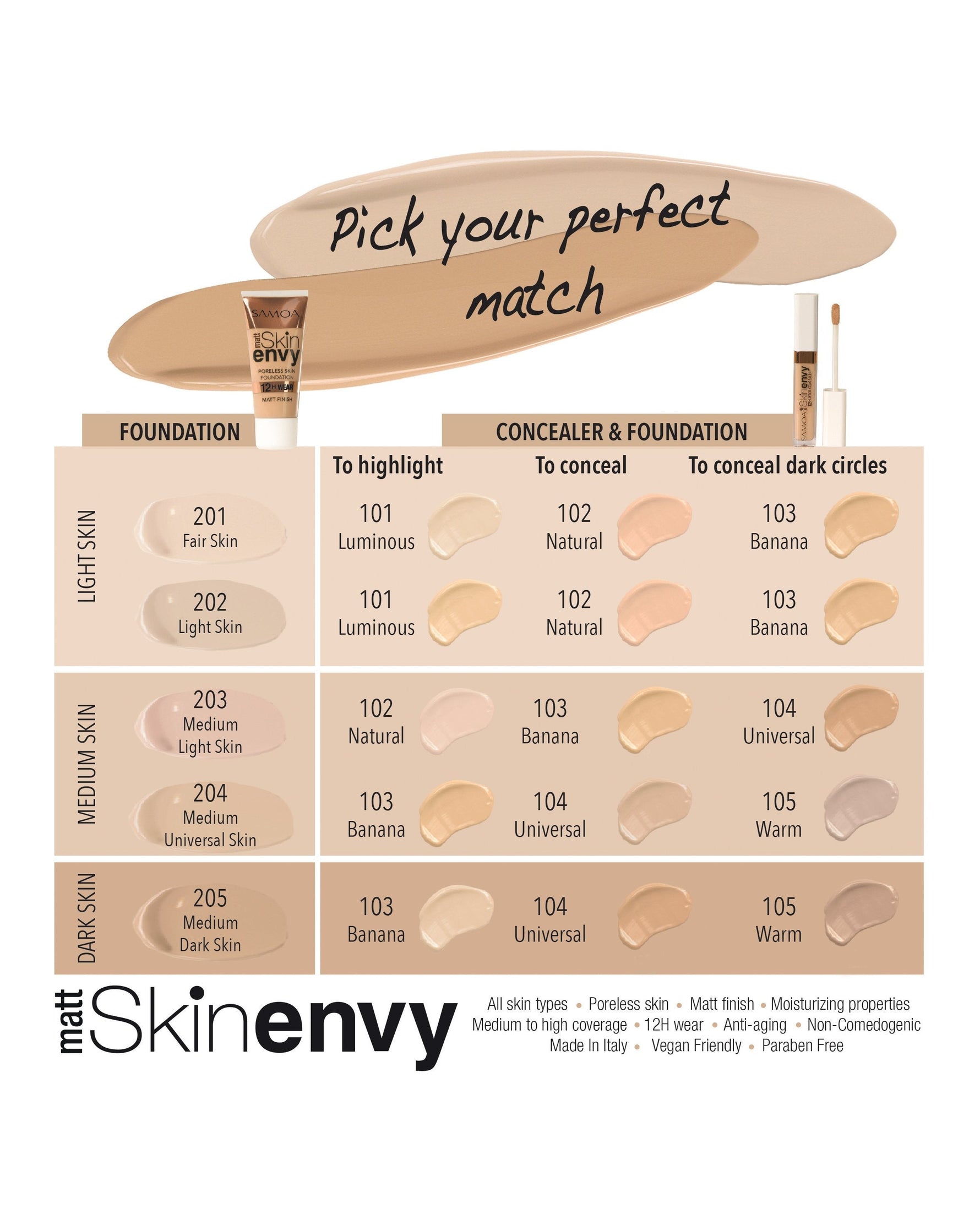 Skin Envy Matte Foundation