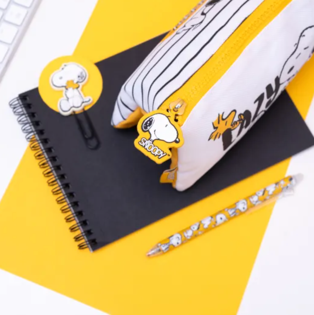 💤 Snoopy Lazy Triple Pencil Case