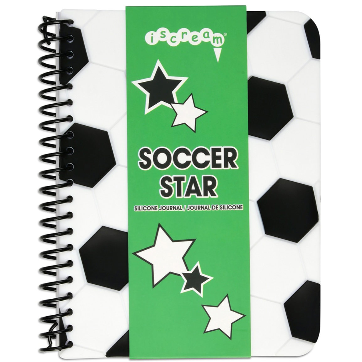 Soccer Star Silicone Notebook