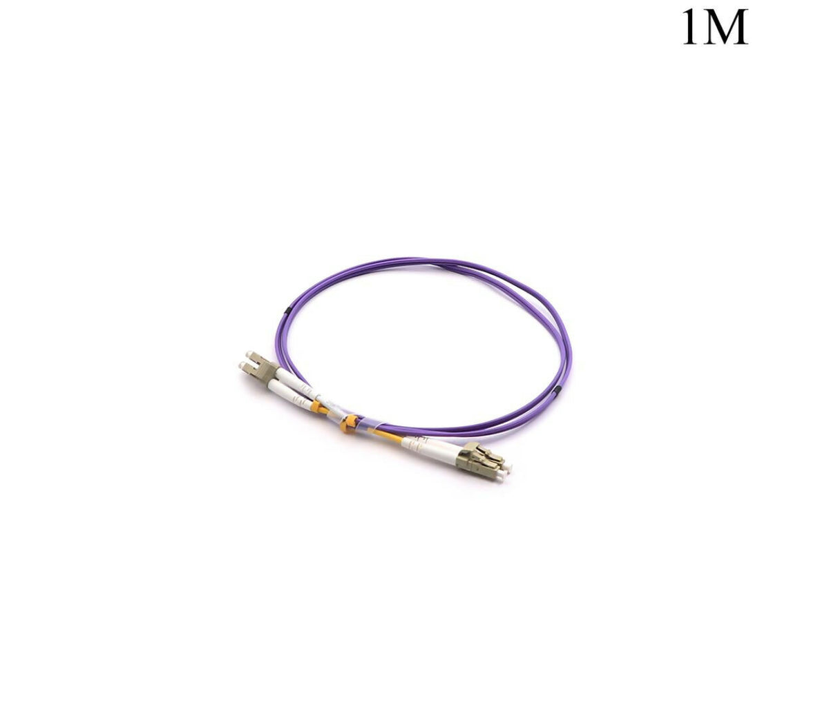 Optical Cable | Multimode | LC - LC | Duplex | OM4 | 1M