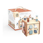 Speedy Monkey 5-in-1 Wooden Activity Cube