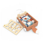 Speedy Monkey Fox Blocks Cart