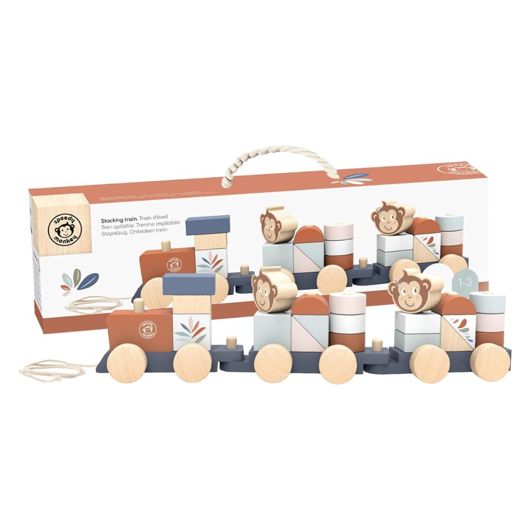 Speedy Monkey Train Stacker