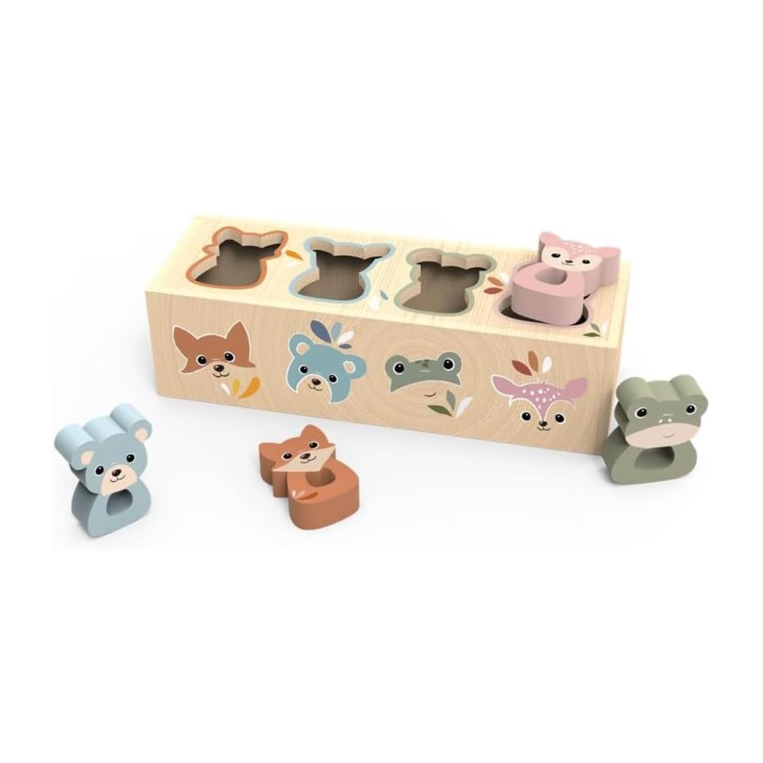 Speedy Monkey Wooden Animal Shape Box
