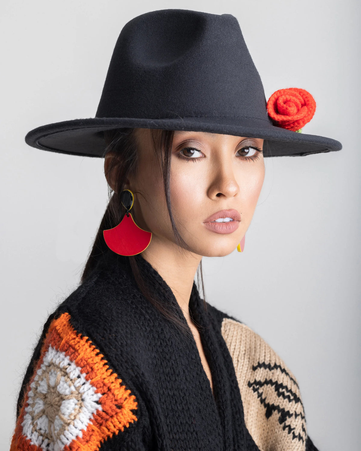 HANDMADE FLOWER HAT